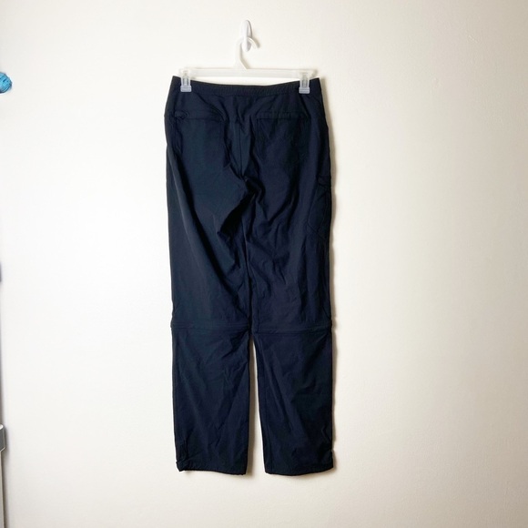 MOUNTAIN HARDWEAR • Women’s Black Outdoor Hiking Convertible Pants Size 8 - Picture 2 of 6